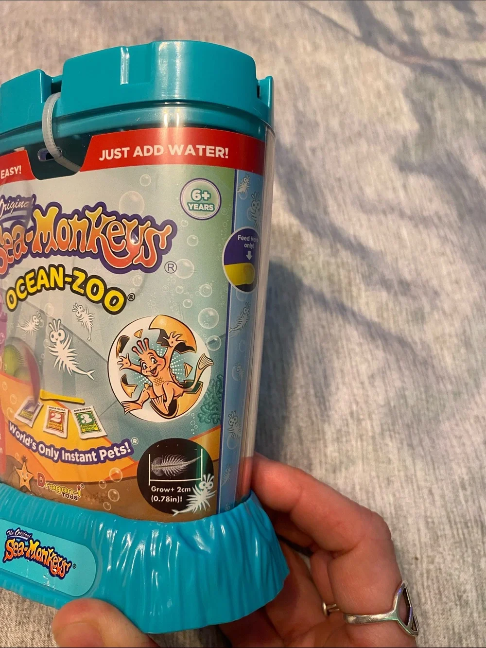 The Original Sea Monkeys Ocean Zoo Kit Dragon-i Toys